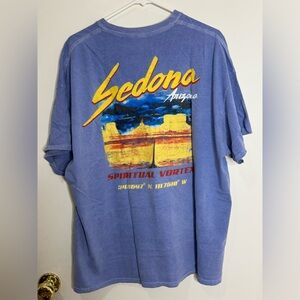 PACSUN Sedona Arizona Blue Graphic T-Shirt